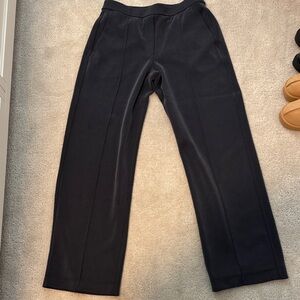Lululemon Womens Black wide leg sweatpant